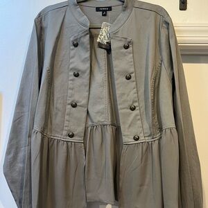 Torrid Utility Jacket in Gray